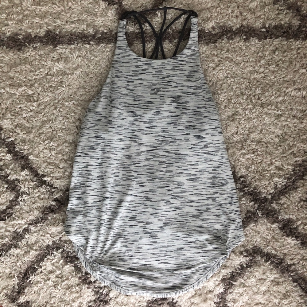 Lululemon Open Back Strappy Tank GUC 6
